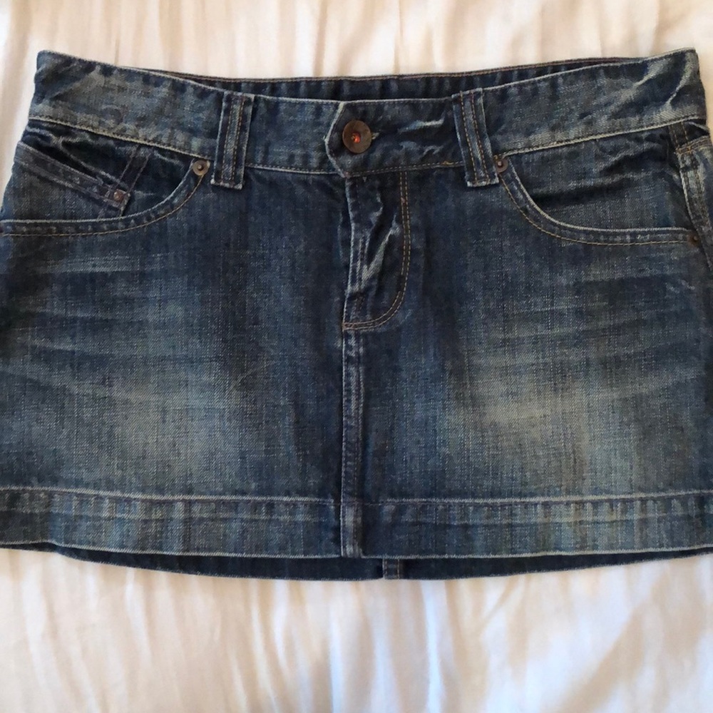 Express X2 denim skirt